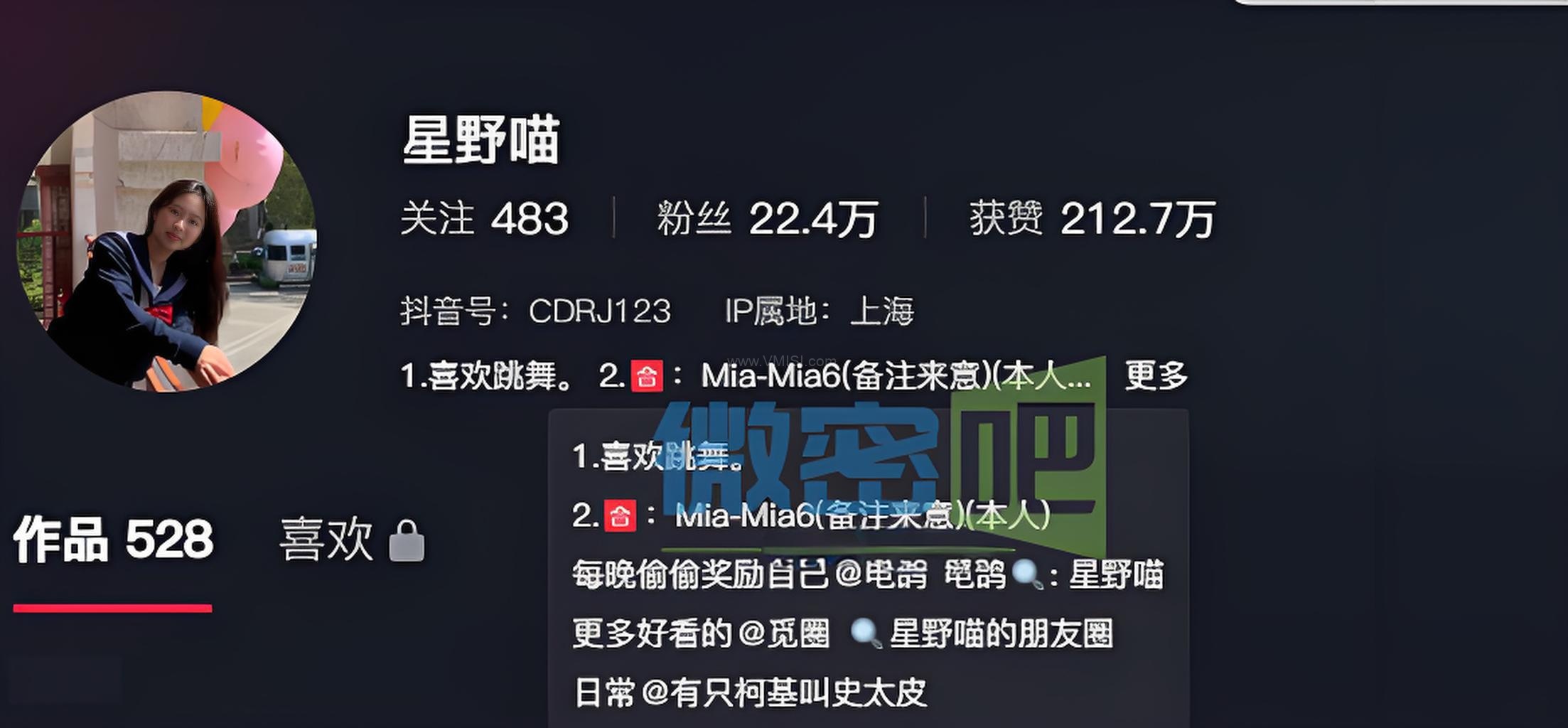 星野喵抖音无水印作品备份打包